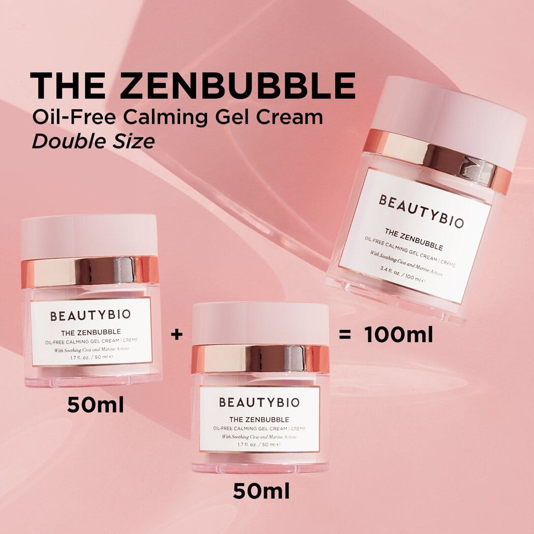 The ZenBubble Gel Cream Skincare BeautyBio