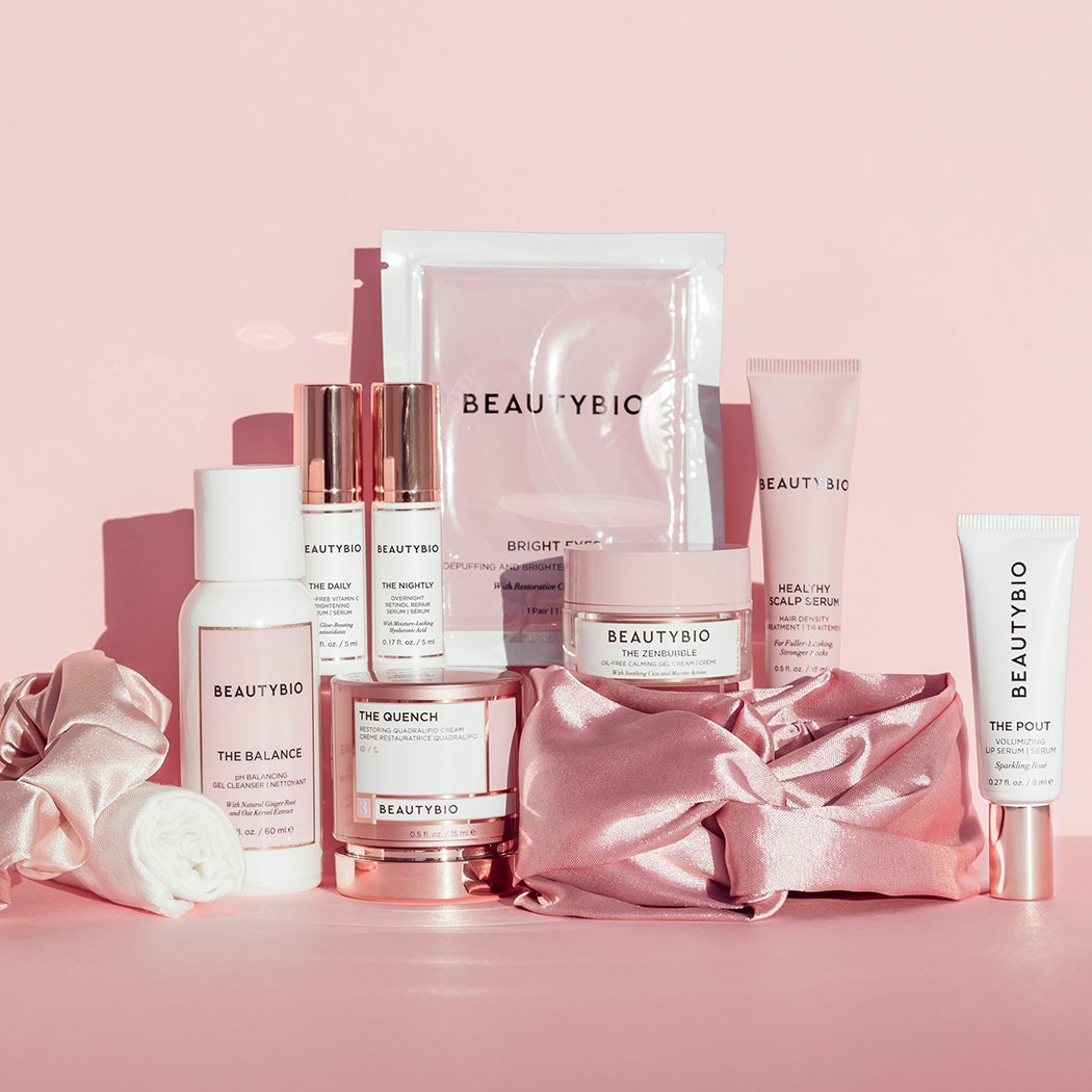 Merry, Bright & Blush Advent Calendar Sets BeautyBio 