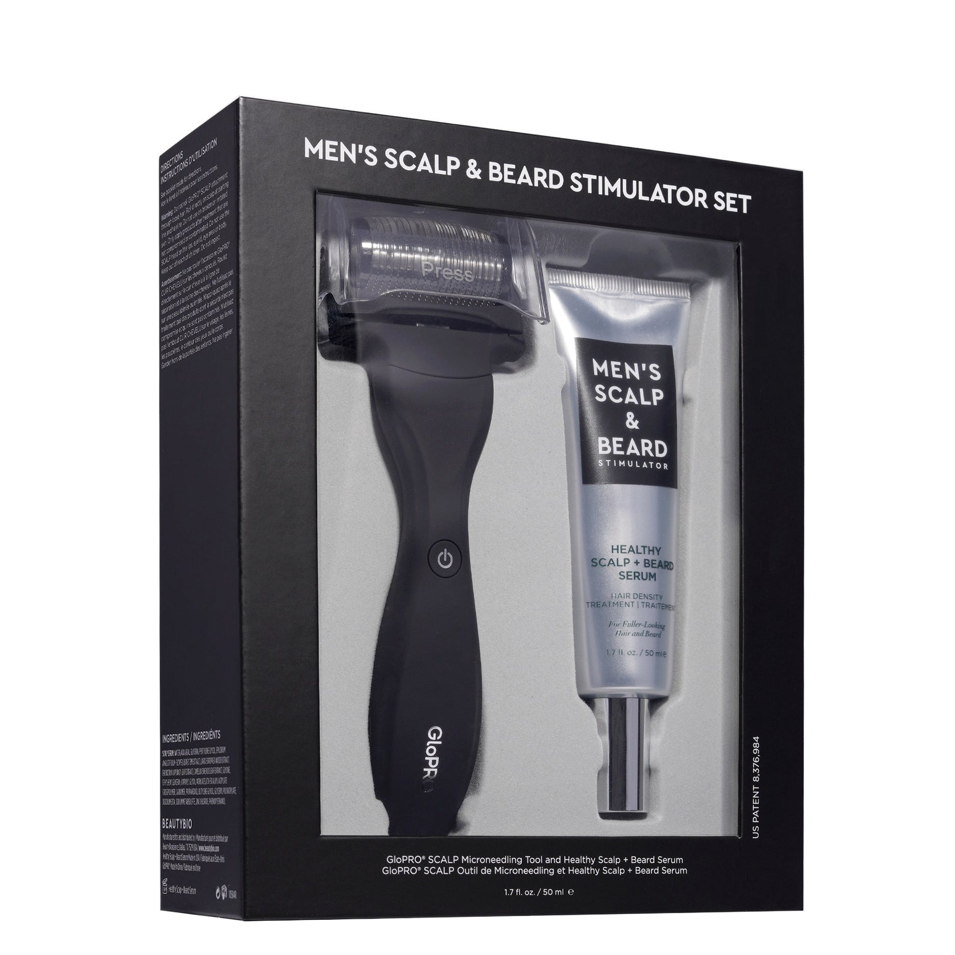 Men’s Scalp & Beard Stimulator Set Haircare BeautyBio 