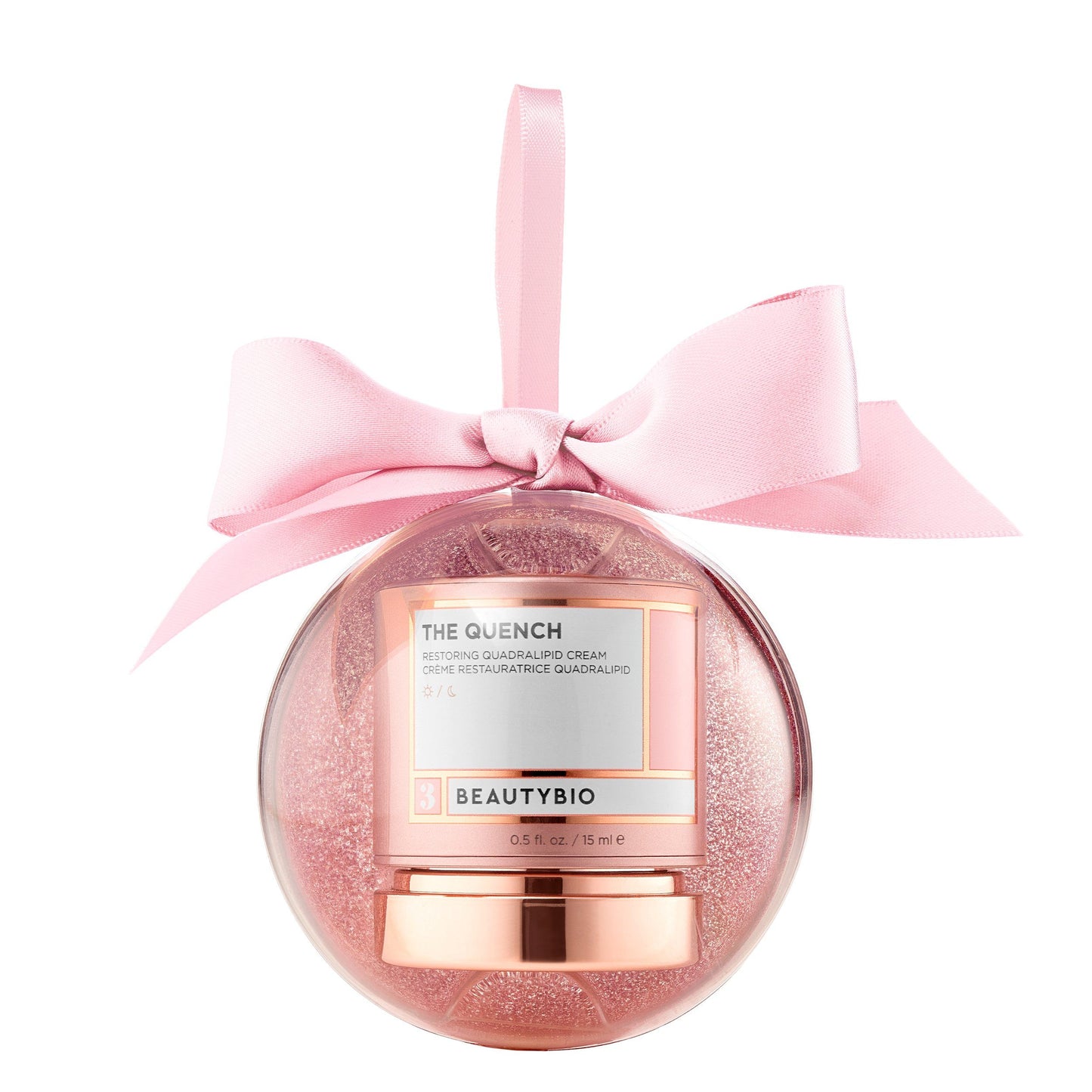 The Quench Mini Limited Edition Glitter Ornament Skincare BeautyBio 